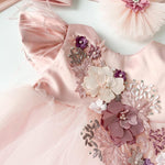 Rochie roz botez Jaya - Botez bebelusi