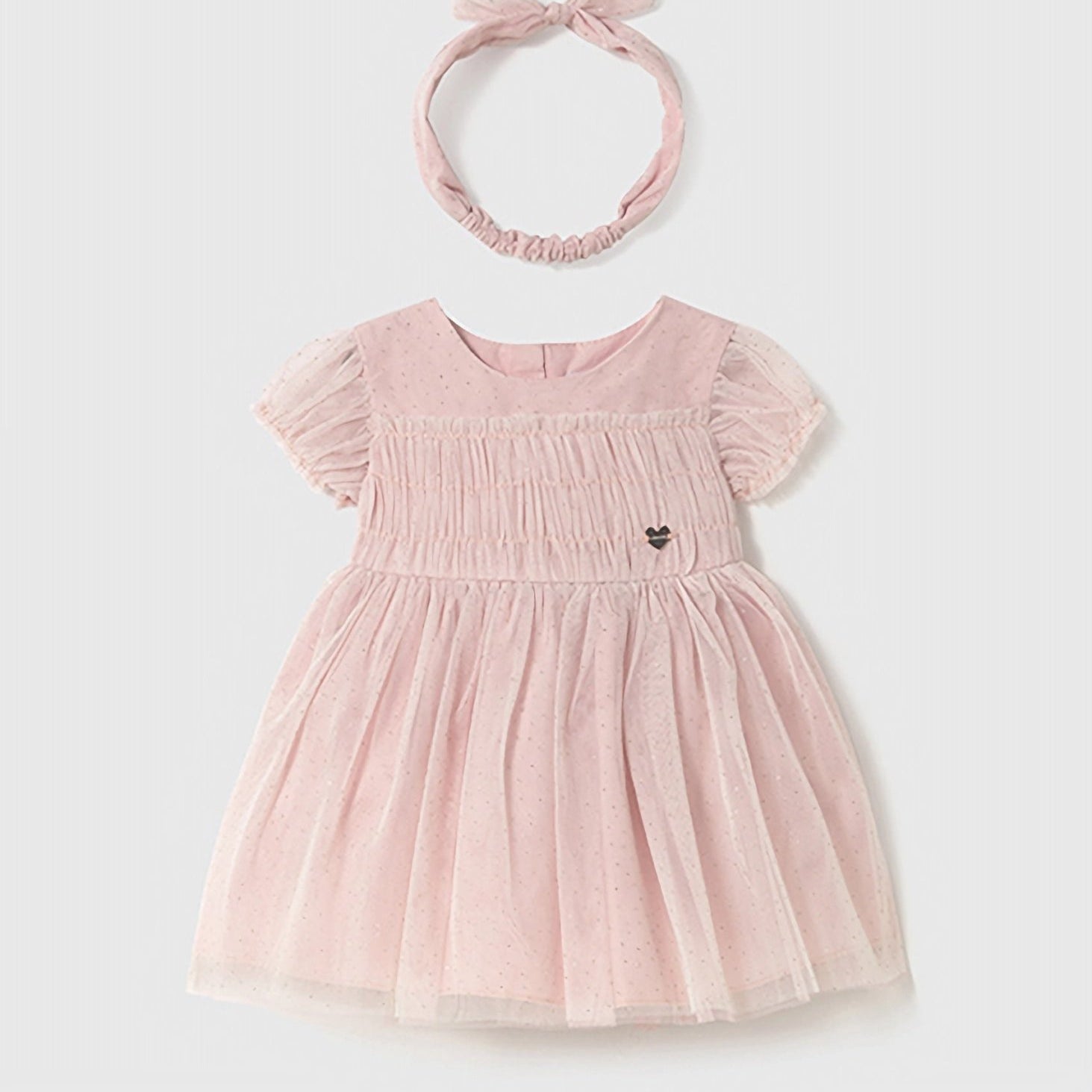 Rochie roz - Mayoral - Botez bebelusi