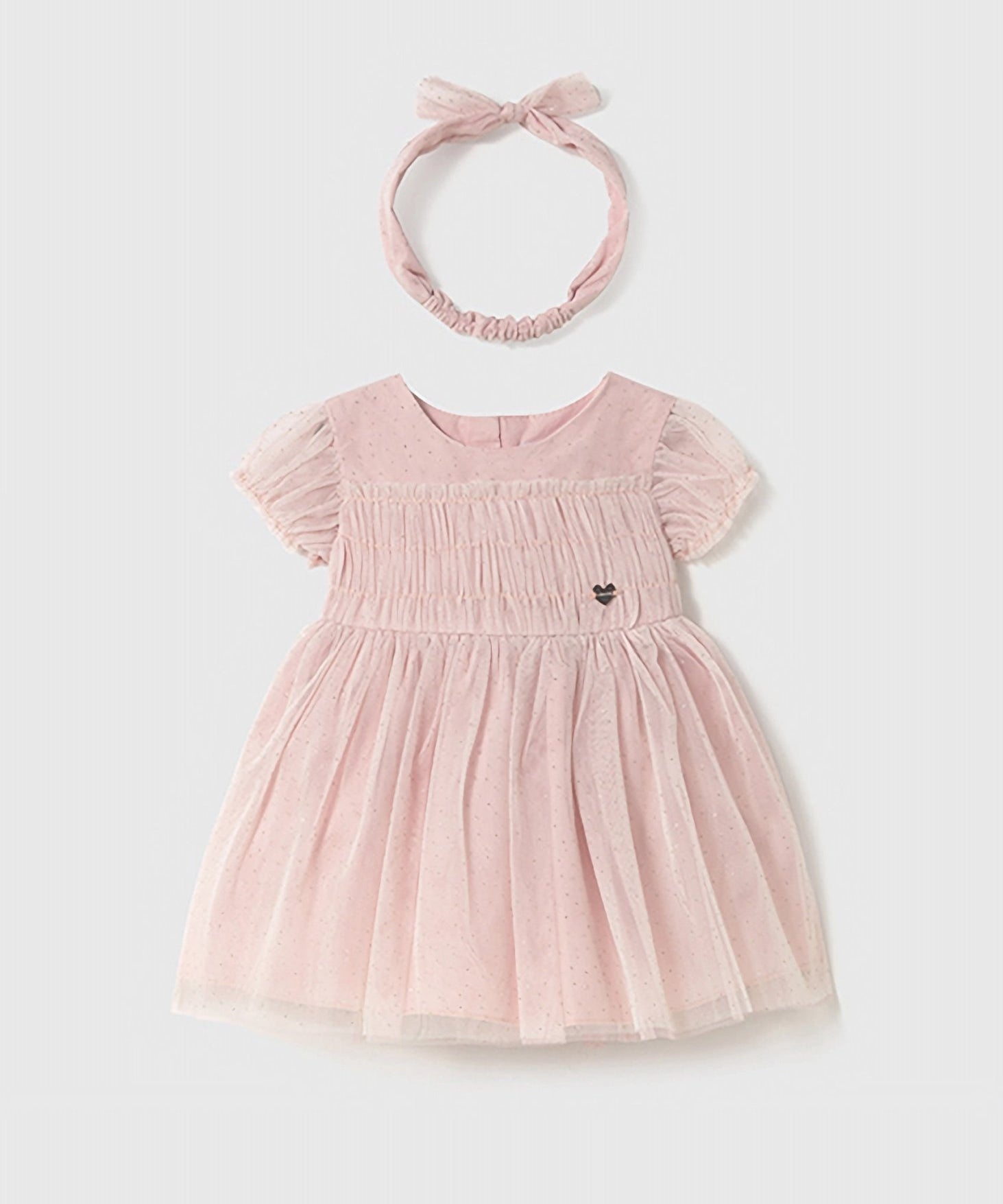 Rochie roz - Mayoral - Botez bebelusi