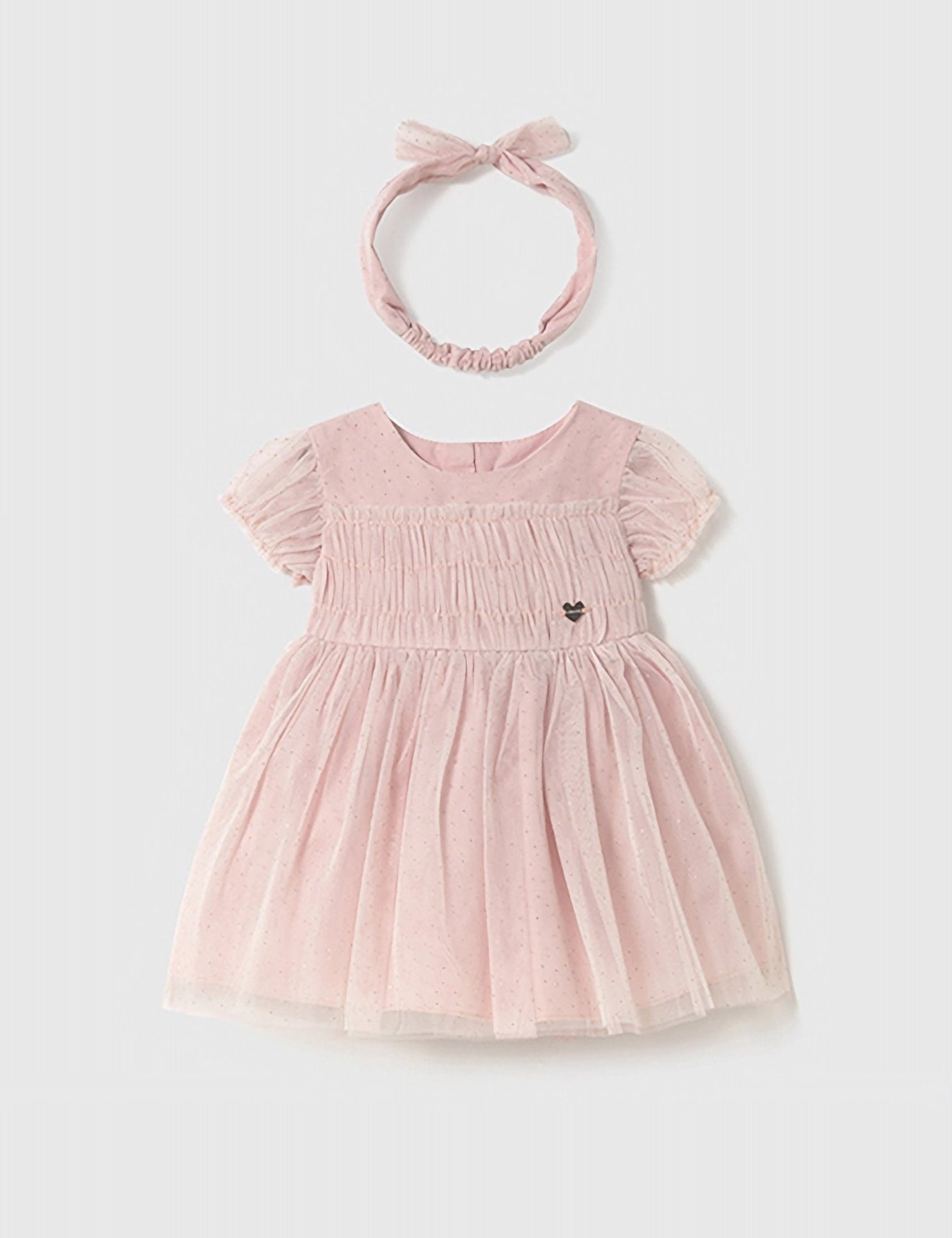 Rochie roz - Mayoral - Botez bebelusi