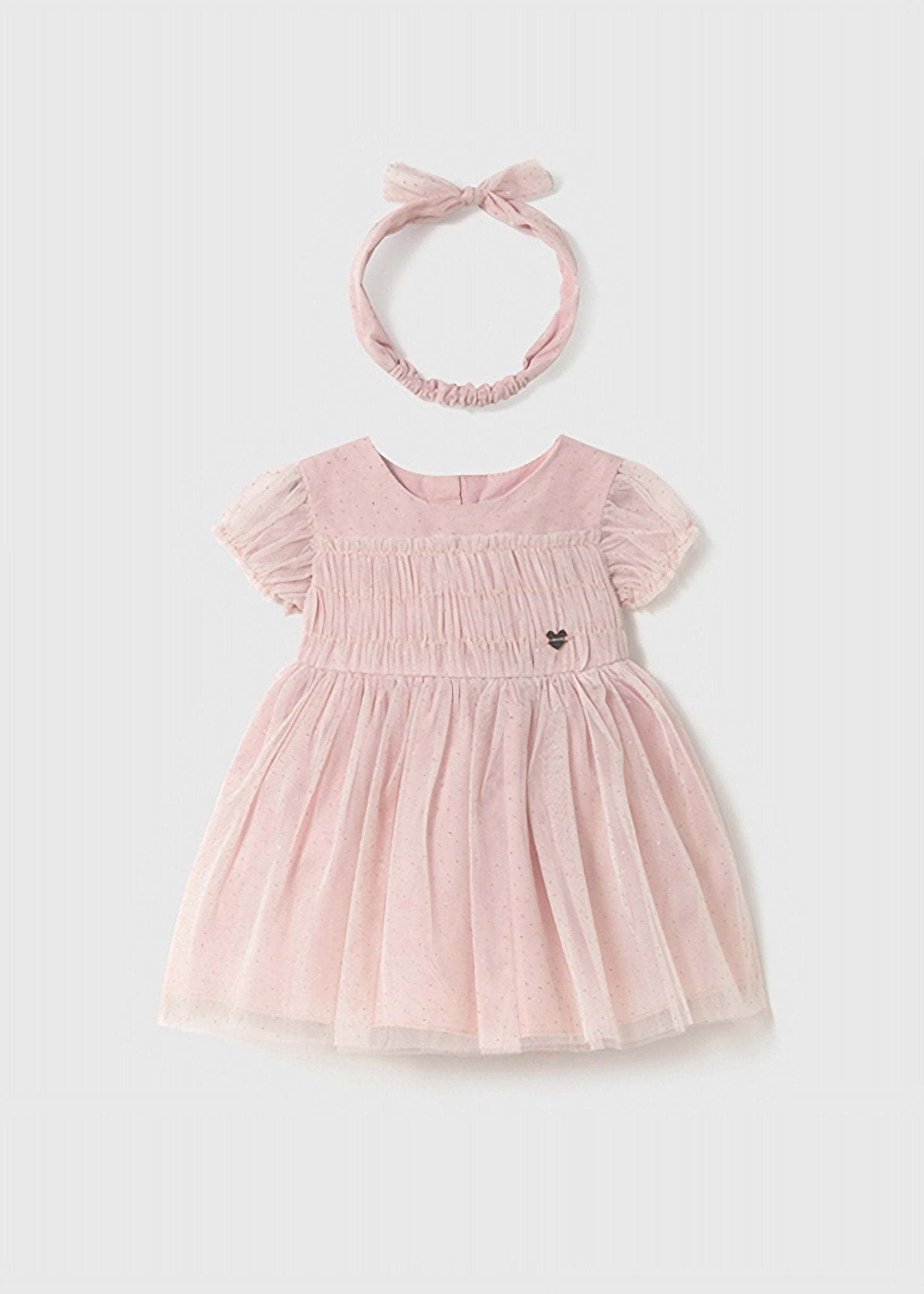 Rochie roz - Mayoral - Botez bebelusi