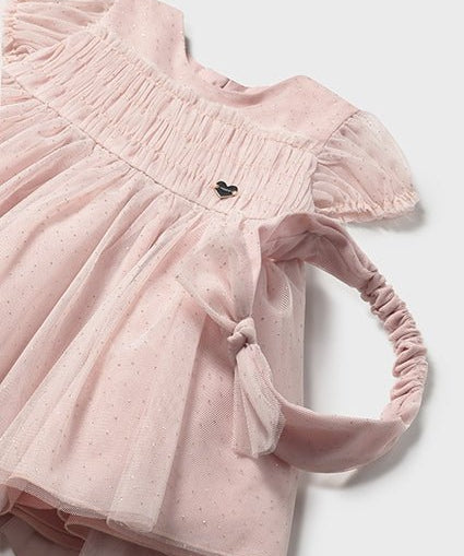 Rochie roz - Mayoral - Botez bebelusi