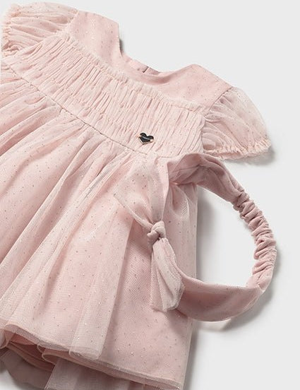 Rochie roz - Mayoral - Botez bebelusi