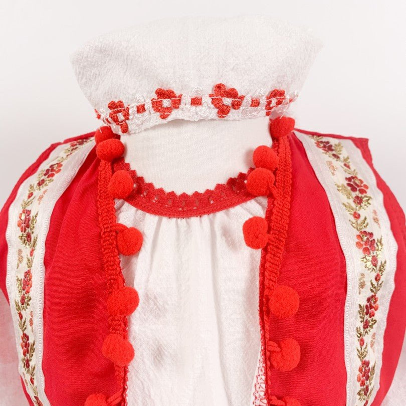 Rochie traditionala botez fetita Luciana - Botez bebelusi