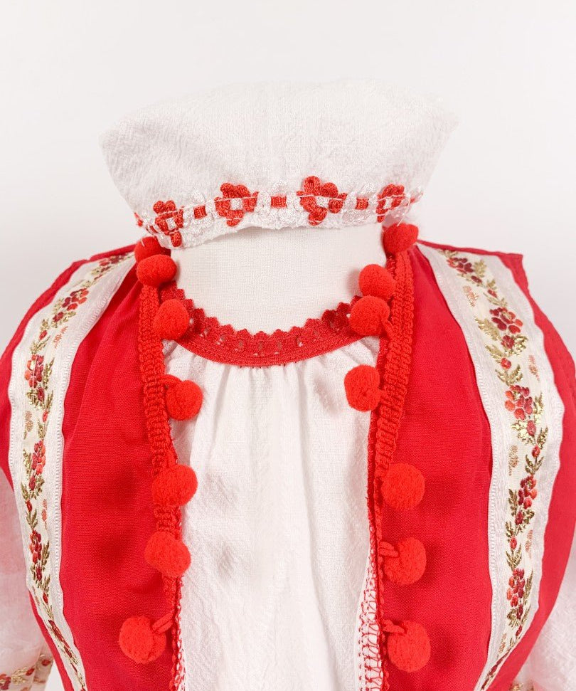 Rochie traditionala botez fetita Luciana - Botez bebelusi
