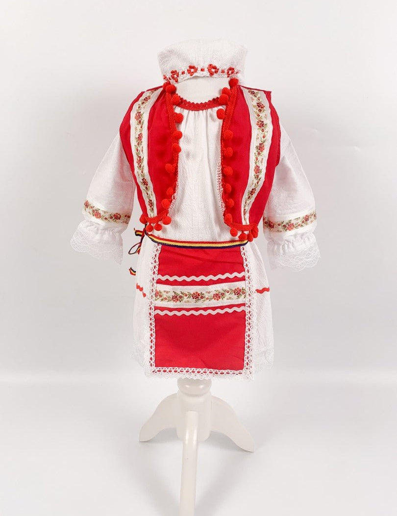 Rochie traditionala botez fetita Luciana - Botez bebelusi