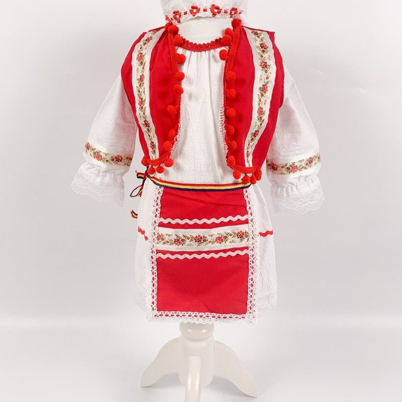 Rochie traditionala botez fetita Luciana - Botez bebelusi