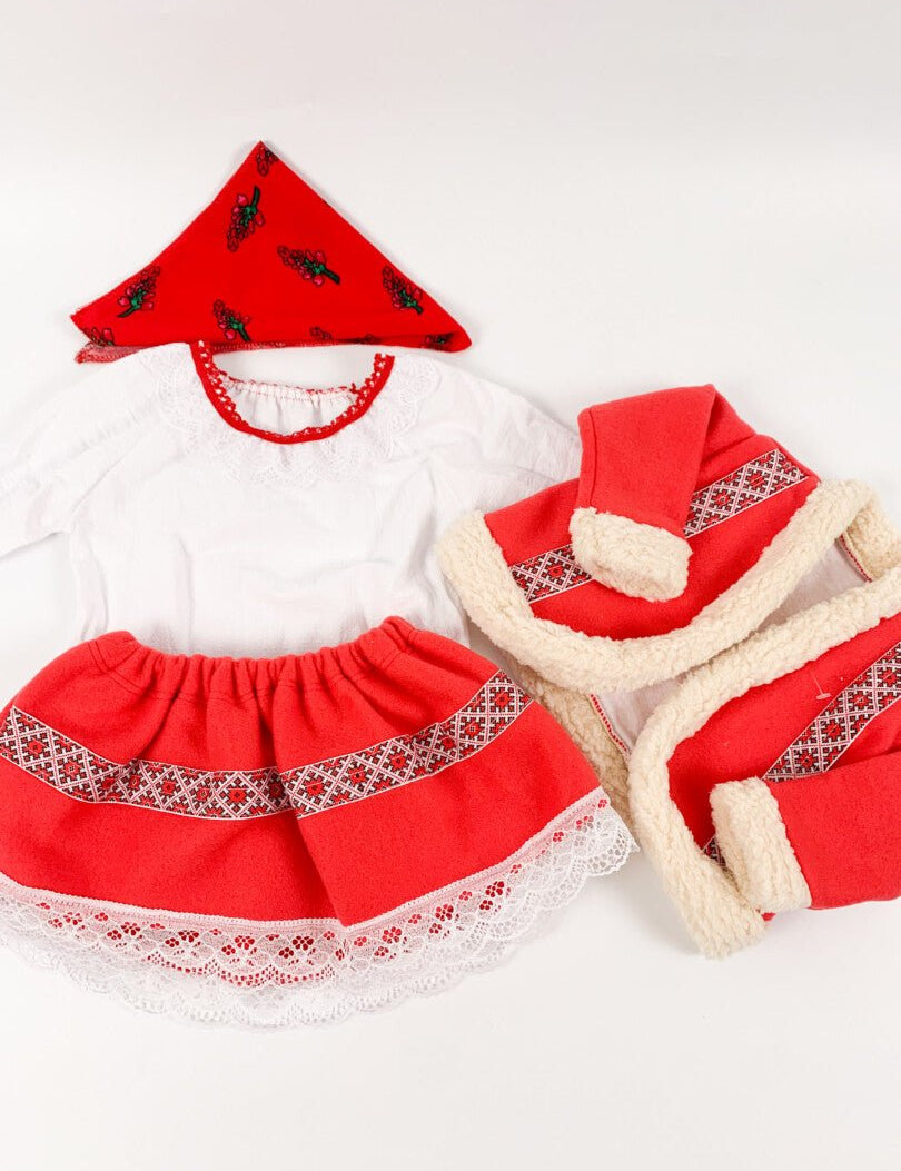 Rochie traditionala botez fetita Nicola - Botez bebelusi