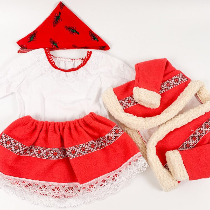 Rochie traditionala botez fetita Nicola - Botez bebelusi