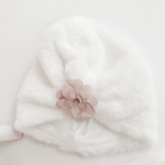 Rochita bebelusi cu palton, turban si bentita - Andruta - Botez bebelusi