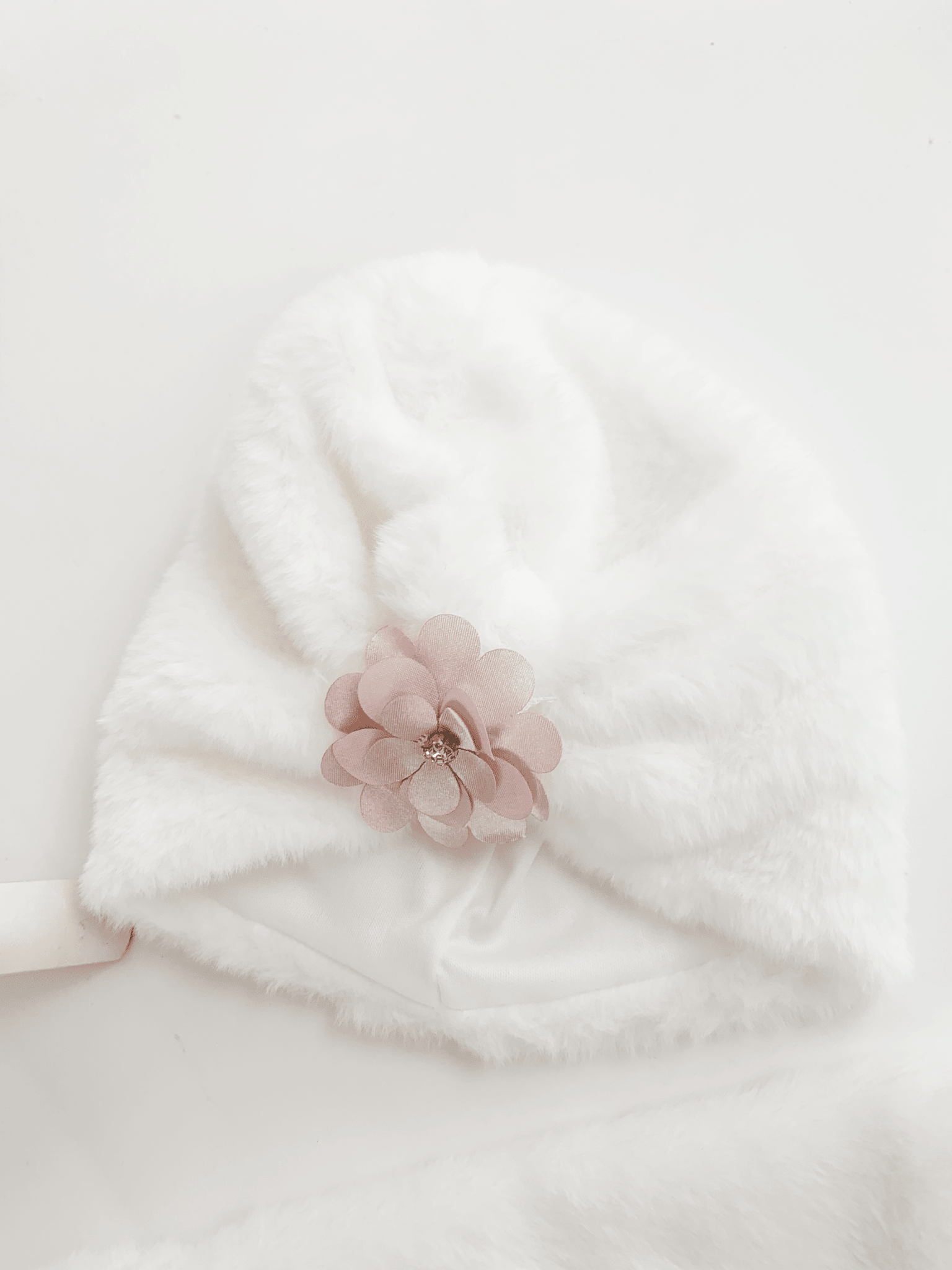 Rochita bebelusi cu palton, turban si bentita - Andruta - Botez bebelusi