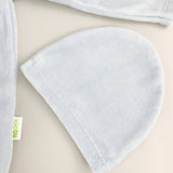 Salopeta albastra pufoasa baiat cu catelus si iepuras - Botez bebelusi