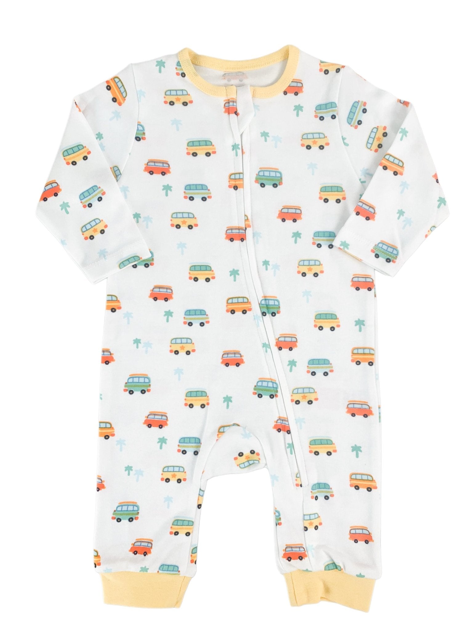 Salopeta baiat alba cu masinute - Botez bebelusi