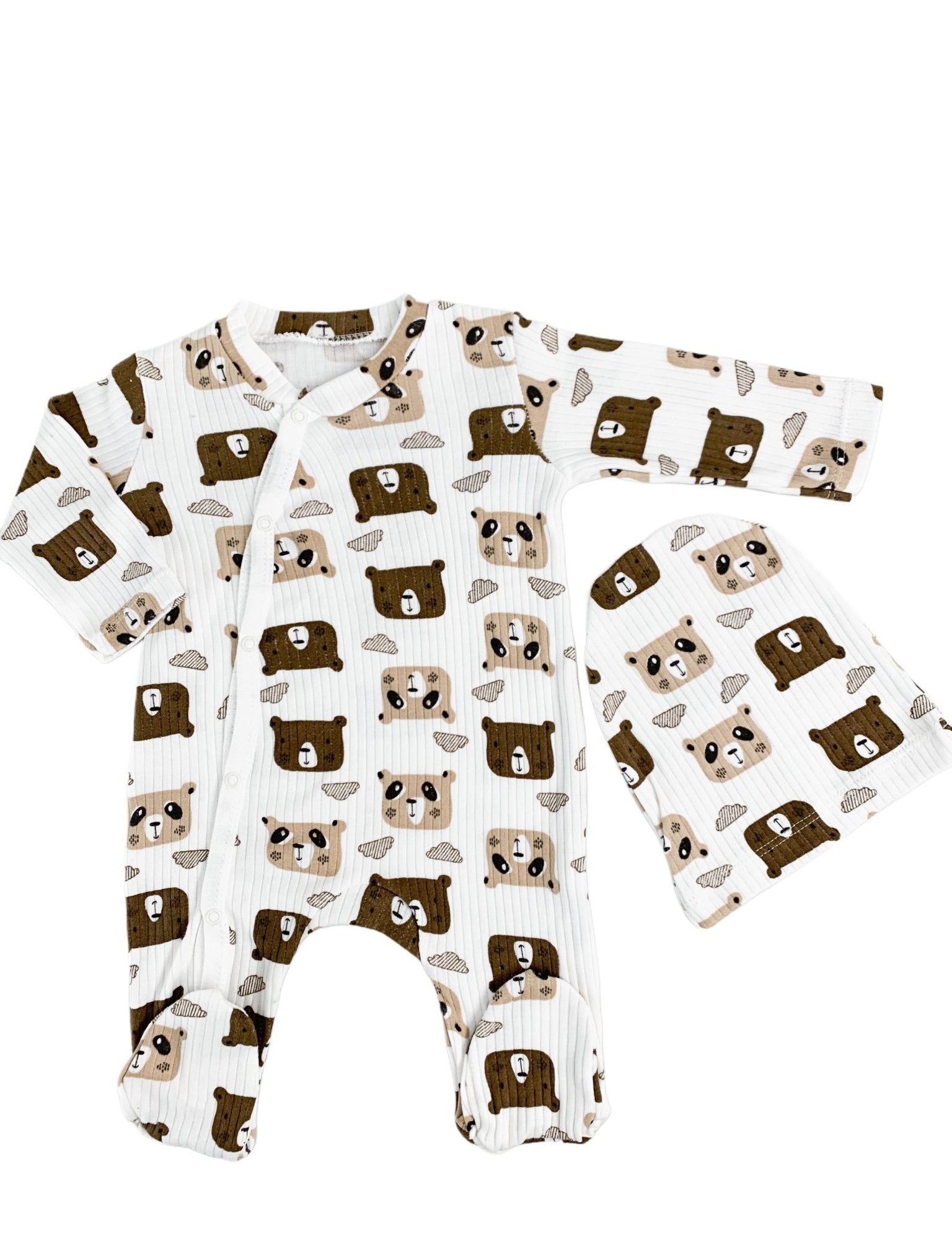 Salopeta baiat cu ursuleti - Botez bebelusi