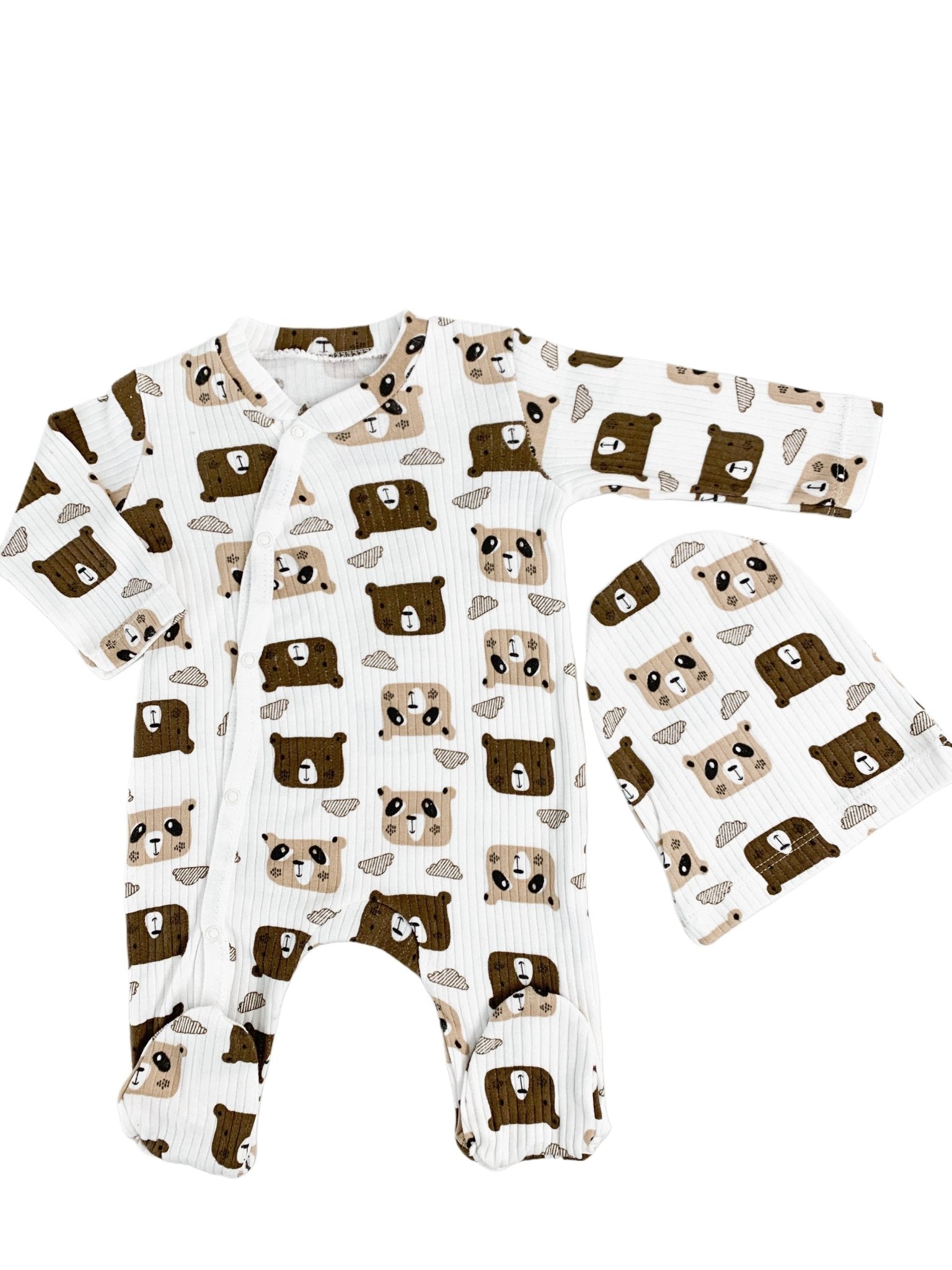 Salopeta baiat cu ursuleti - Botez bebelusi