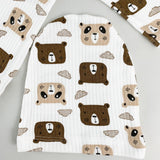 Salopeta baiat cu ursuleti - Botez bebelusi