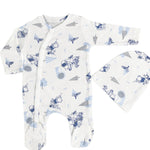 Salopeta baiat cu Winnie the Pooh - Botez bebelusi