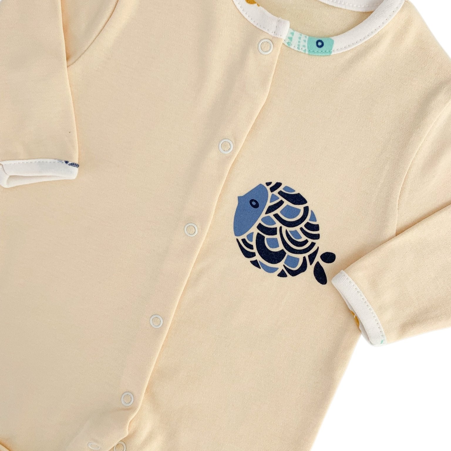 Salopeta baiat galbena - Botez bebelusi