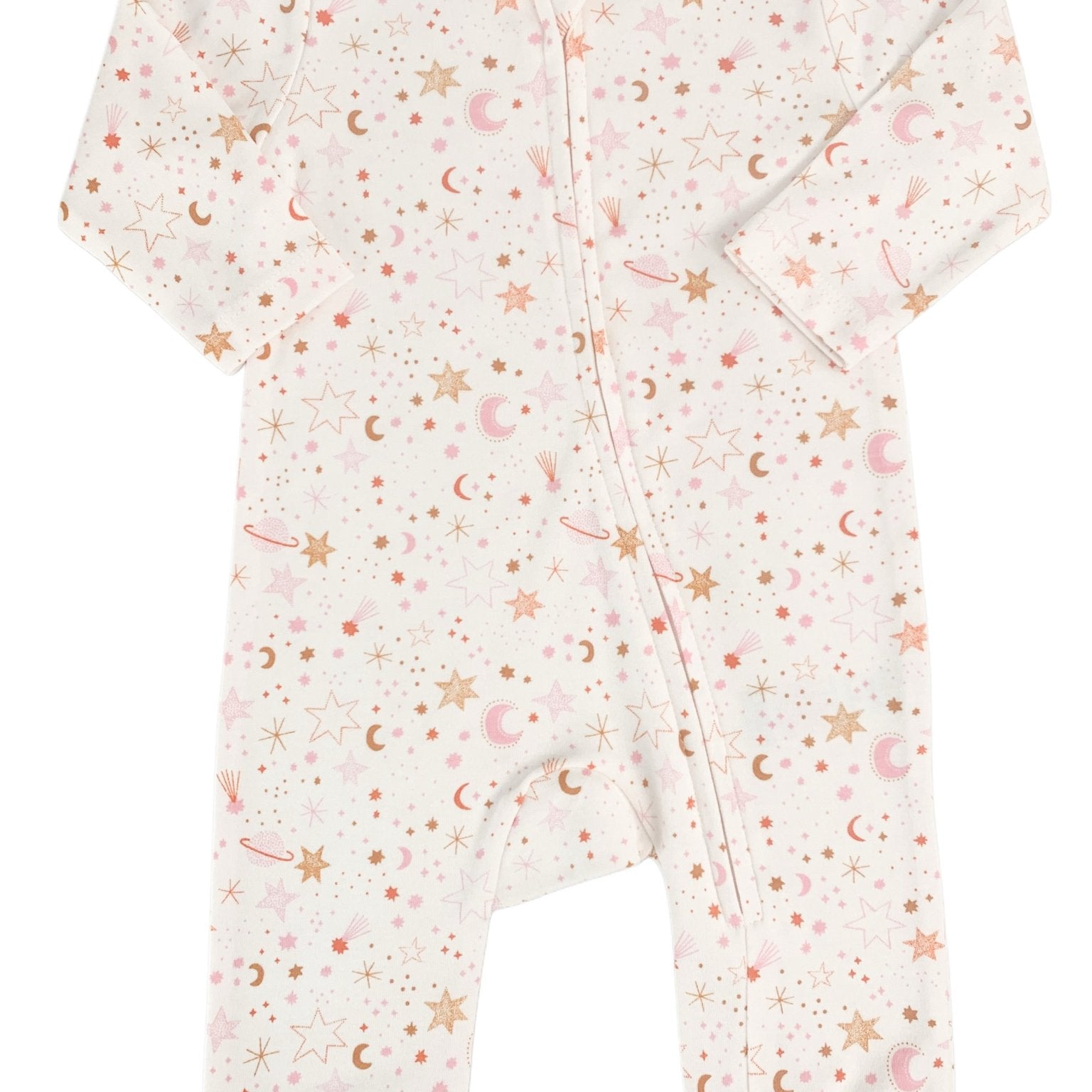 Salopeta fetite alba cu stelute - Botez bebelusi