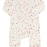 Salopeta fetite alba cu stelute - Botez bebelusi