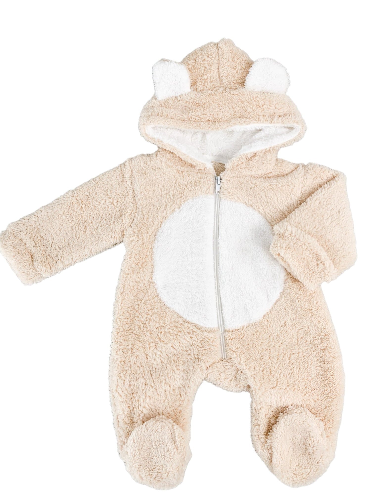 Salopeta fetite crem Cocolino - Botez bebelusi