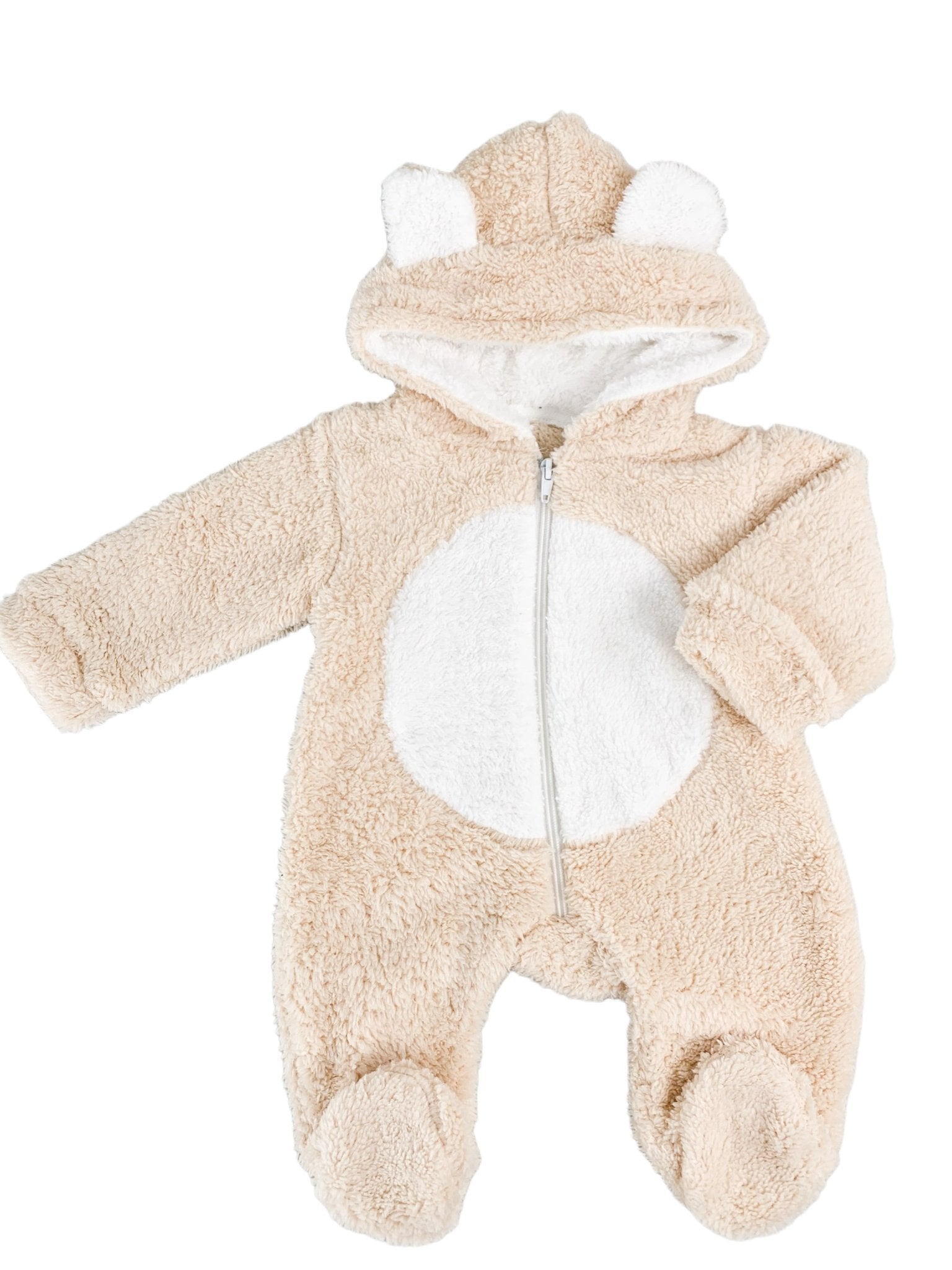 Salopeta fetite crem Cocolino - Botez bebelusi