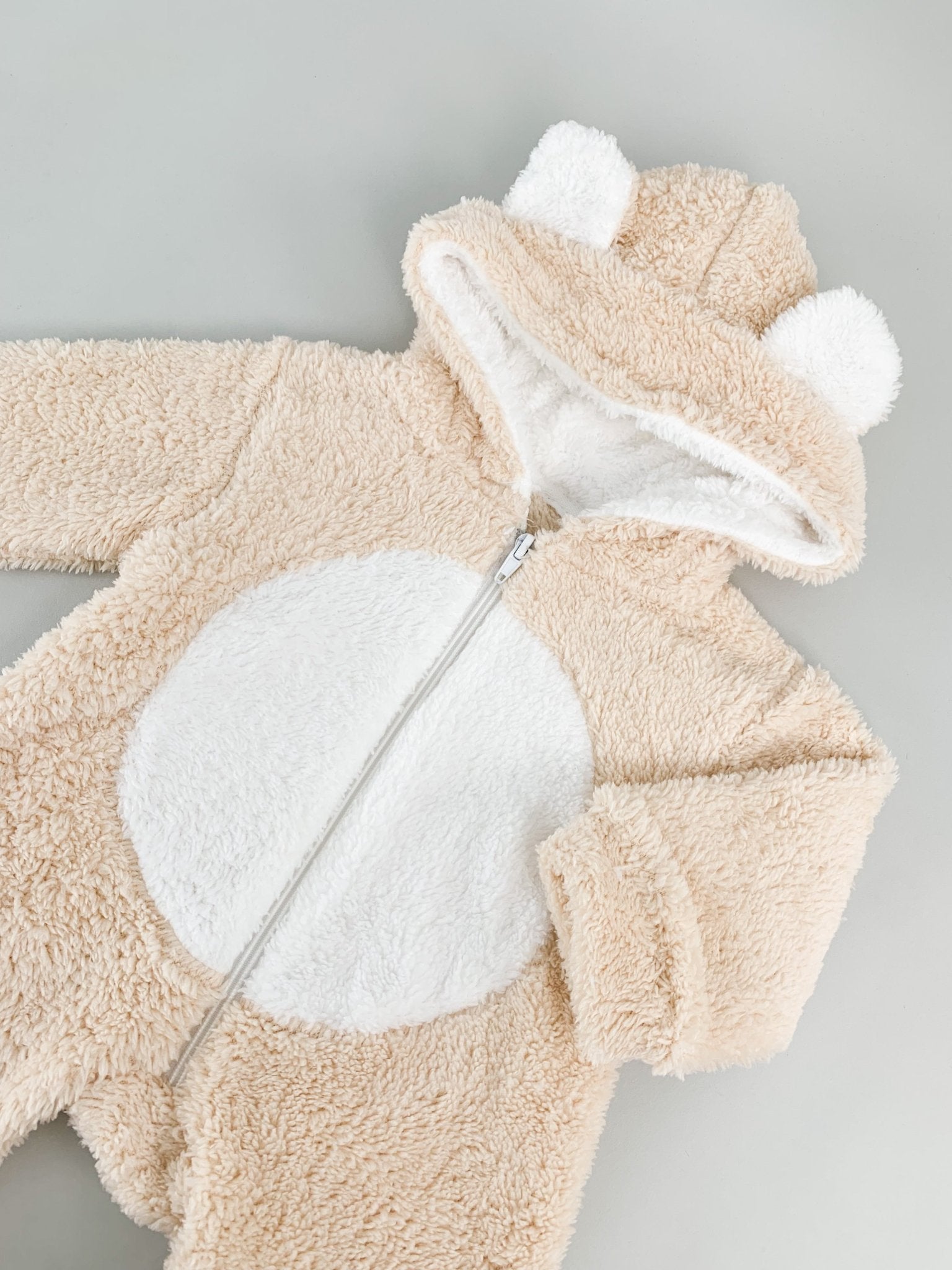 Salopeta fetite crem Cocolino - Botez bebelusi