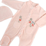 Salopeta fetite cu flori - Botez bebelusi