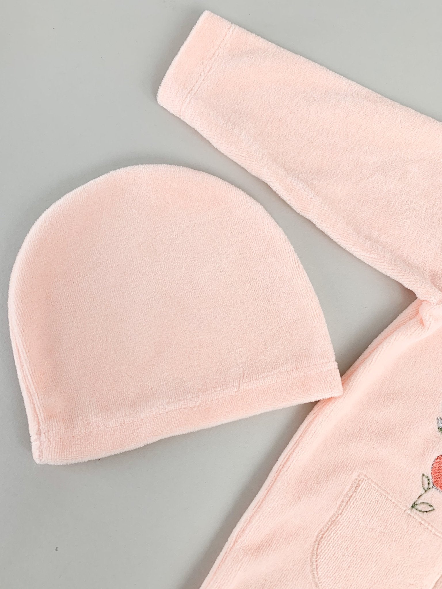 Salopeta fetite cu flori - Botez bebelusi