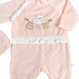 Salopeta fetite cu pisicuta - Botez bebelusi