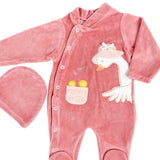 Salopeta fetite cu ratuste - Botez bebelusi