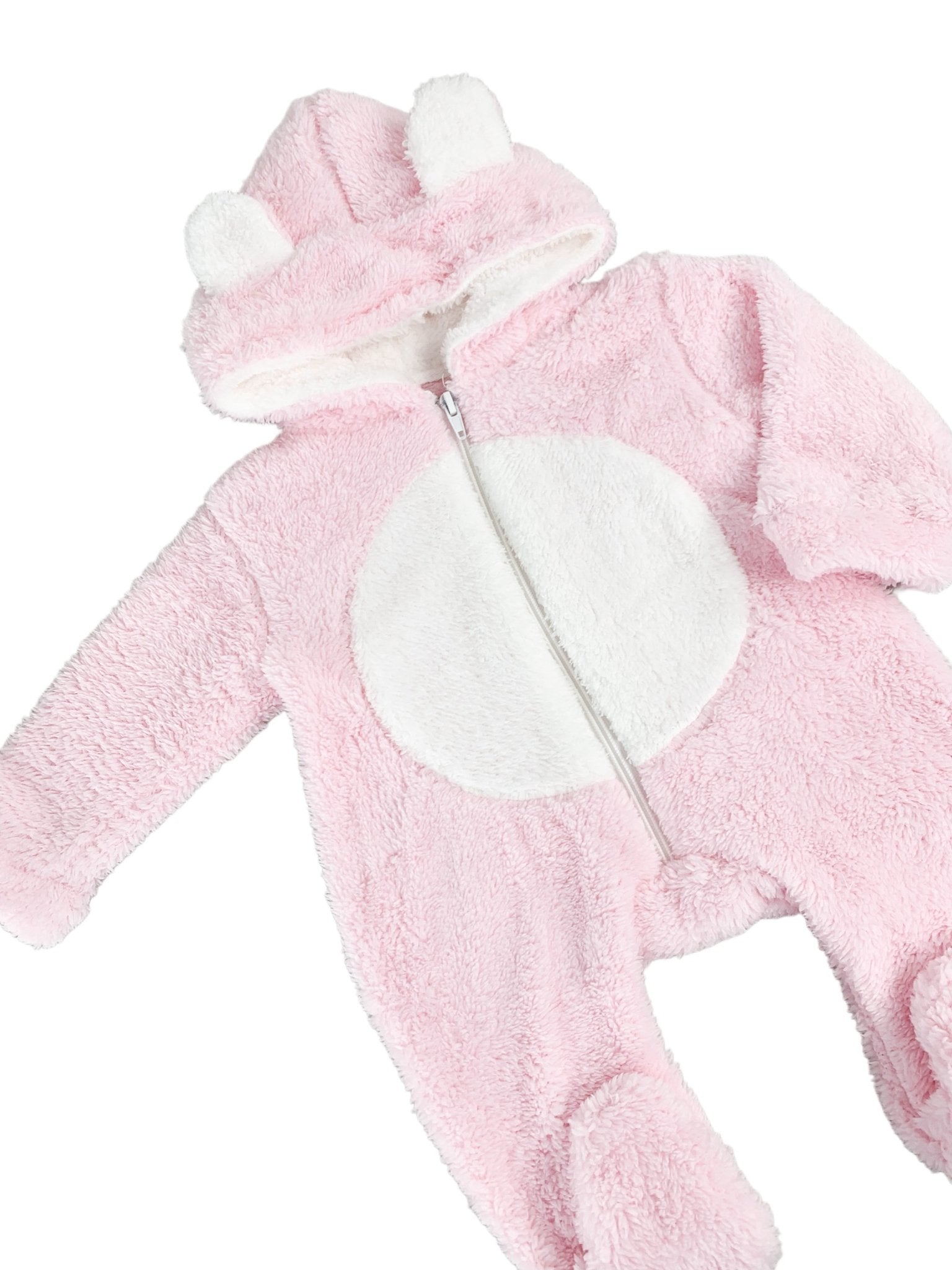 Salopeta fetite roz Cocolino - Botez bebelusi