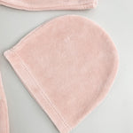 Salopeta fetite roz cu ratuste - Botez bebelusi