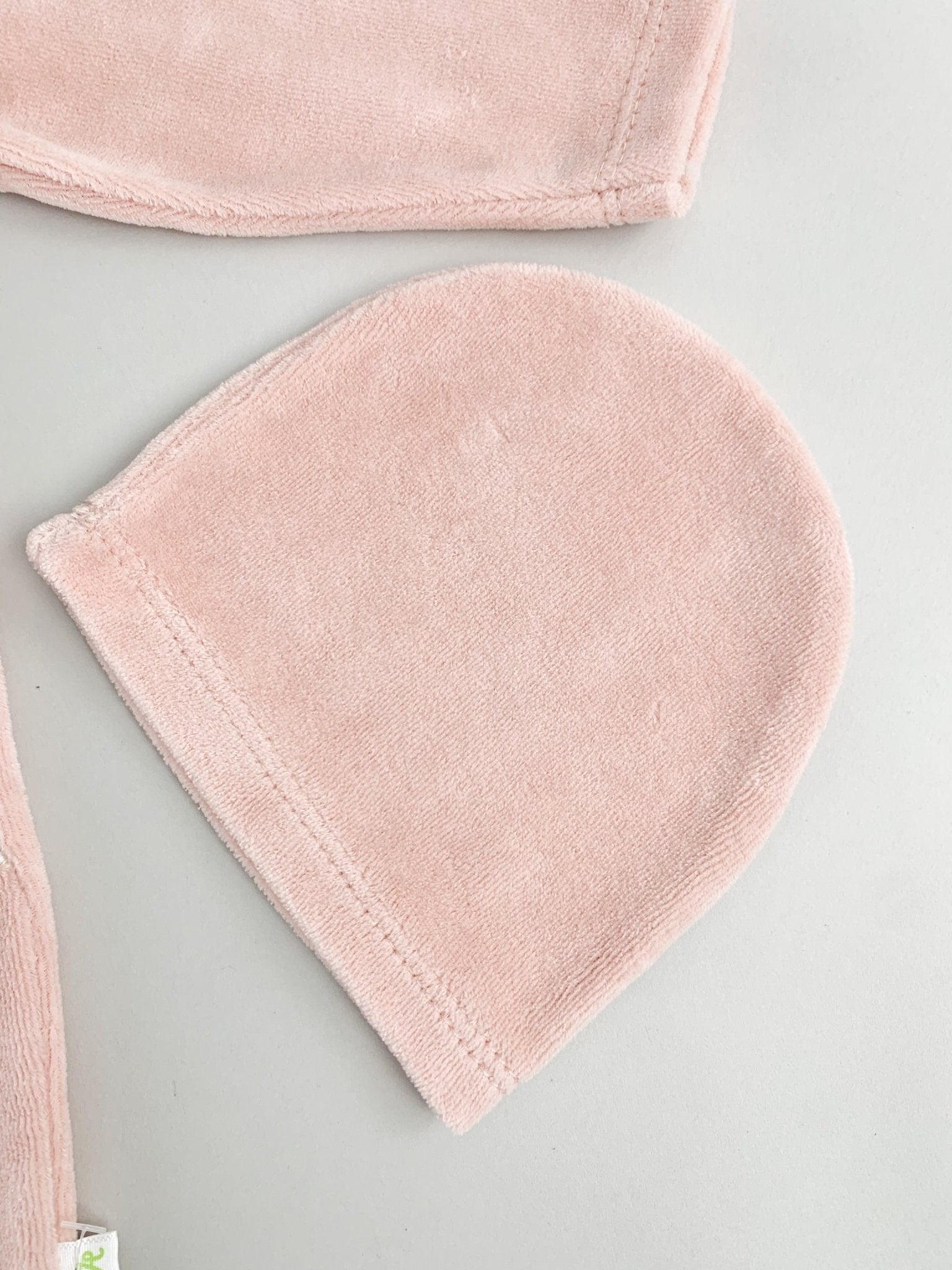 Salopeta fetite roz cu ratuste - Botez bebelusi