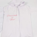 Set baie fetita personalizat cu ursulet - Botez bebelusi