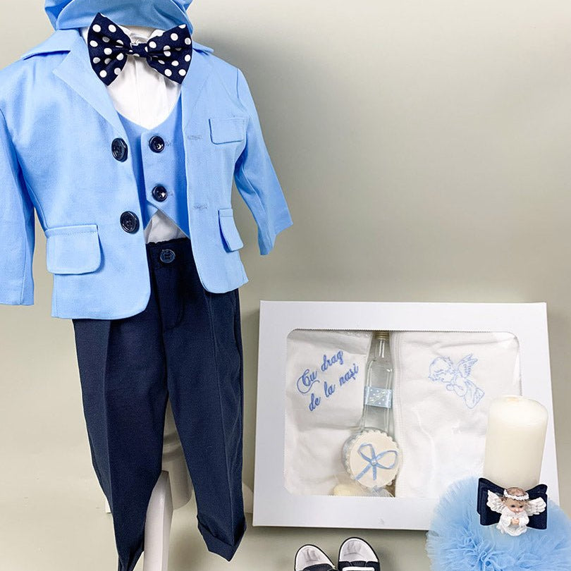 Set botez baiat bleu - Botez bebelusi