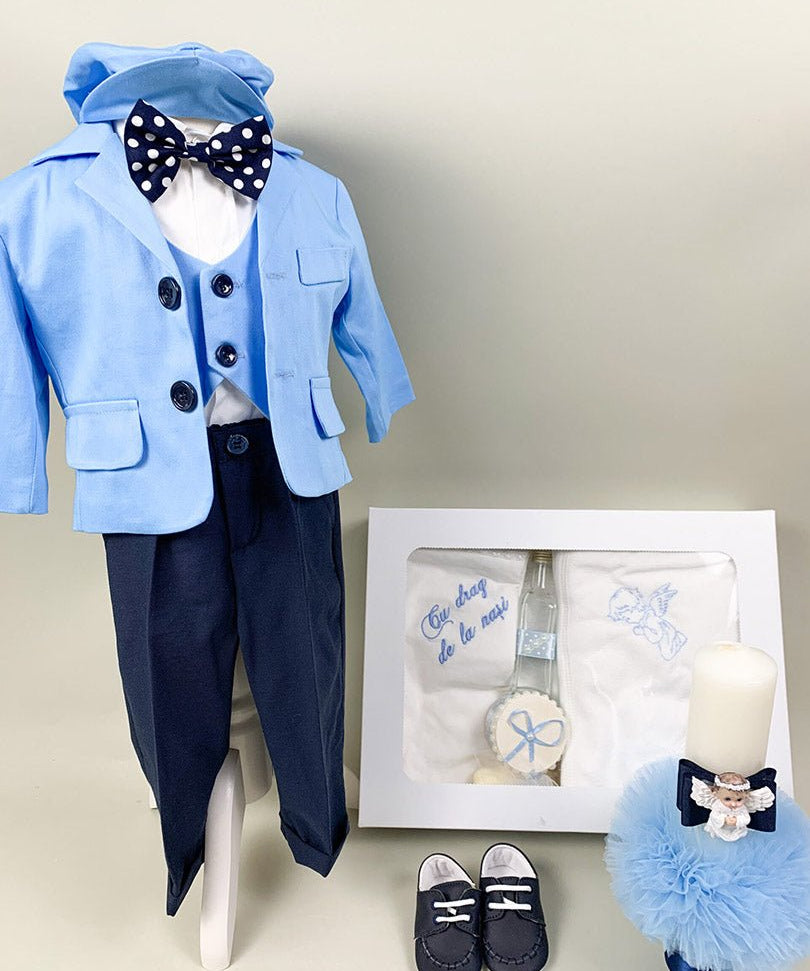 Set botez baiat bleu - Botez bebelusi
