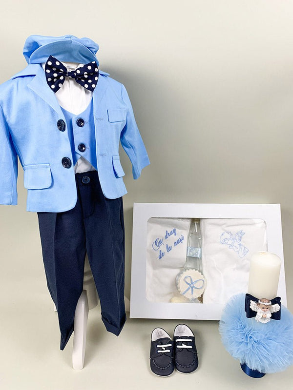 Set botez baiat bleu - Botez bebelusi