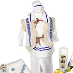 Set botez baiat național cu vesta - Botez bebelusi