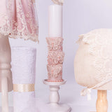 Set Botez Bebelusi cu Rochita, Cufar Depozitare si Trusou Hand - Made - Blanca - Botez bebelusi