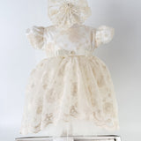 Set Botez Bebelusi cu Rochita Eleganta si Trusou Hand - Made - Ariadna - Botez bebelusi