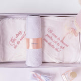 Set Botez Bebelusi cu Rochita Eleganta si Trusou Hand - Made - Mireya - Botez bebelusi