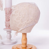 Set Botez Bebelusi cu Rochita Eleganta si Trusou Hand - Made - Nieves - Botez bebelusi