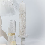 Set Botez Complet cu Rochita Ivory din Tulle si Trusou Hand - made - Siera - Botez bebelusi