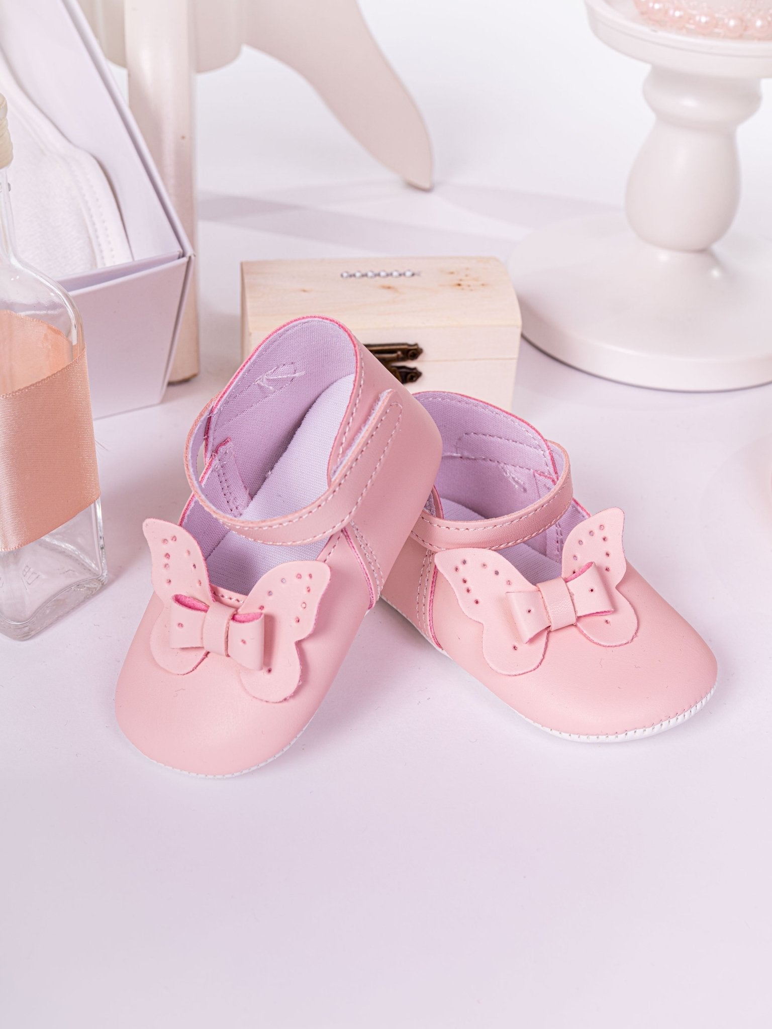 Set botez complet cu rochita, trusou hand made si lumanare personalizata - Caetana - Botez bebelusi