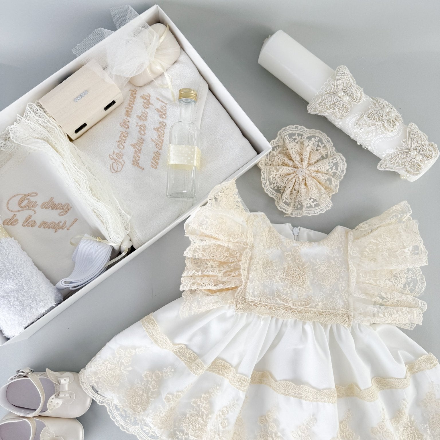 Set botez fetita complet Arina - Botez bebelusi