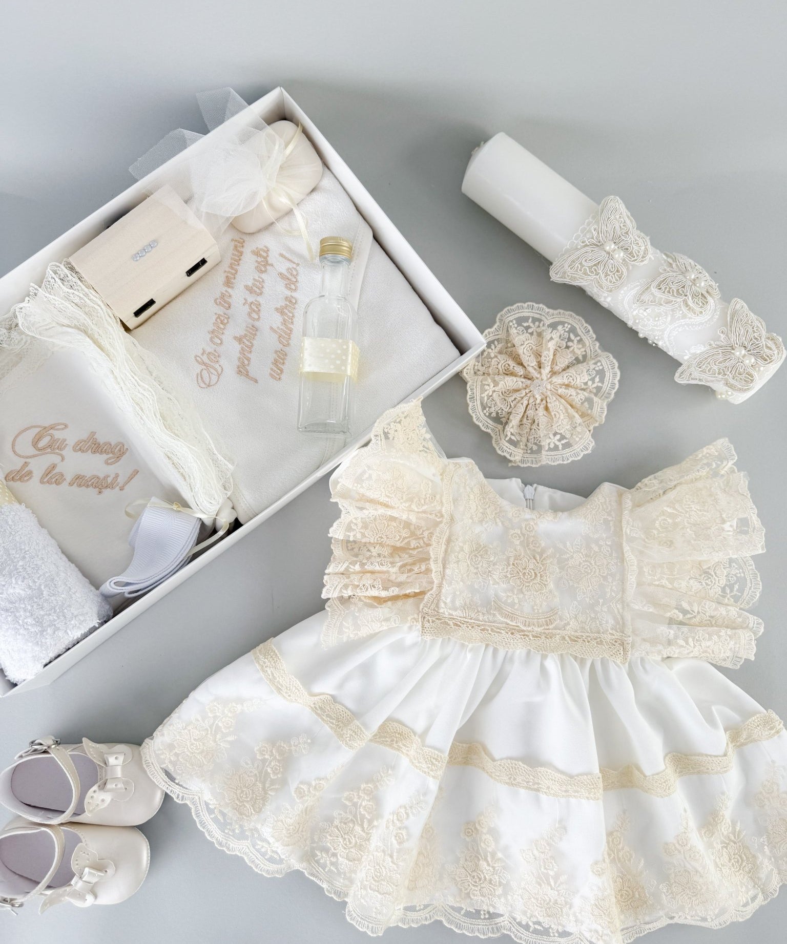 Set botez fetita complet Arina - Botez bebelusi