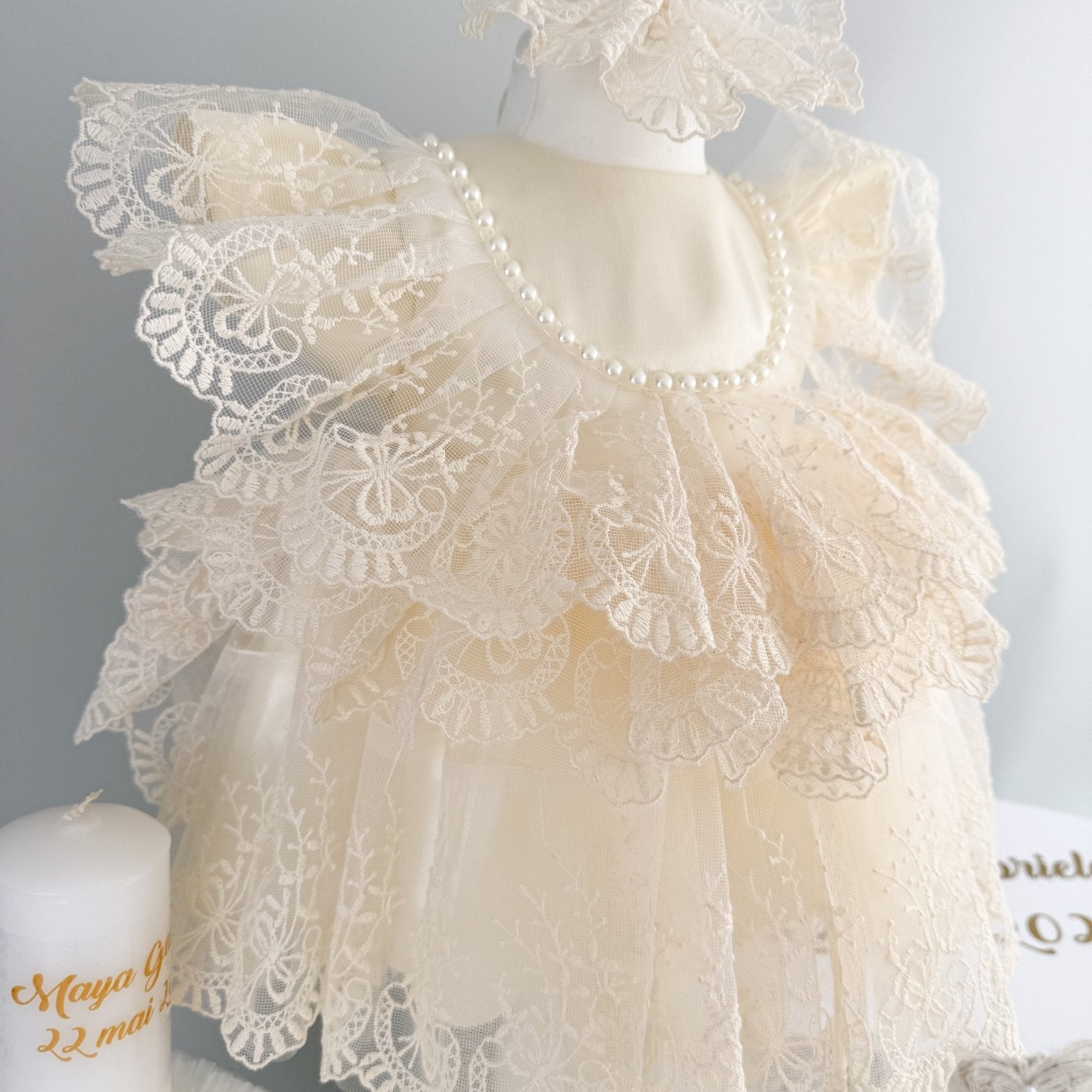 Set botez fetita complet Carmina - Botez bebelusi