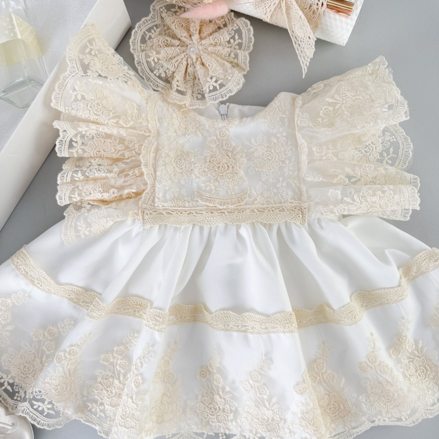 Set botez fetita complet Clio - Botez bebelusi