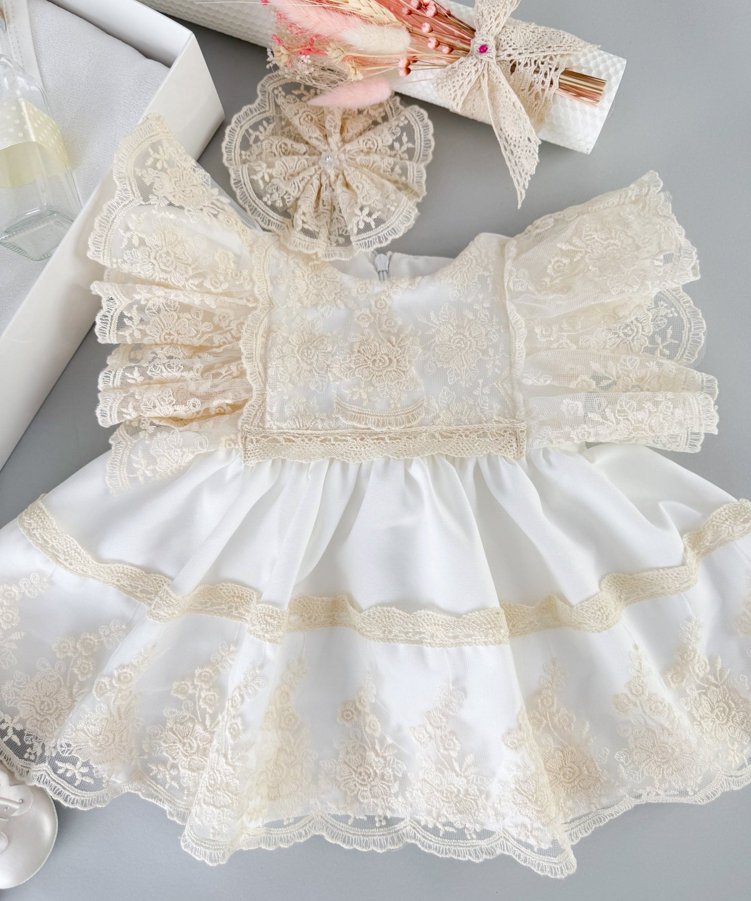 Set botez fetita complet Clio - Botez bebelusi